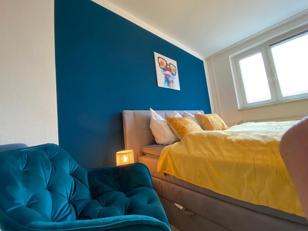 Blue Chili 16 Familienwohnung Nahe Uniklinik - Boxspringbett Balkon Wlan Apartment Magdeburg